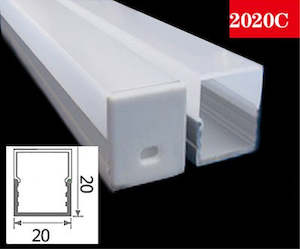 Electric light fittings: Aluminum Extrusion (2020C) per meter