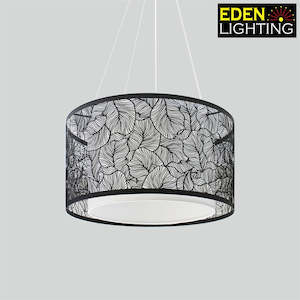 Ceiling/Pendant light Black  A2-400mm