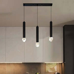 Pendant light LED Color change Black ED78-3-52