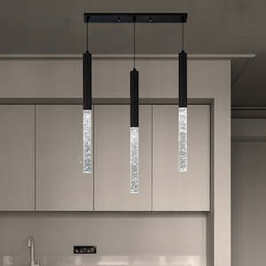 Pendant light LED Color change Black ED78-3 -300