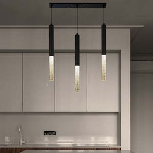 Pendant light LED Color change Black ED78-3-250