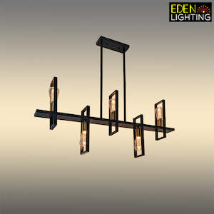 Pendant Light Black Iron 2821-5