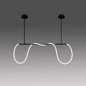 LED Pendant light Black 20317