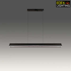 Electric light fittings: LED Pendant light Color change Black 3949/1200mm