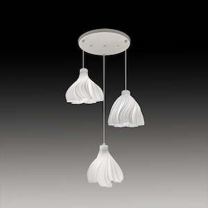 Pendant light Plate 300 wh with Wind