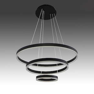 Pendant light LED Color change Black P08