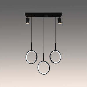 LED Pendant light Black 60108-3