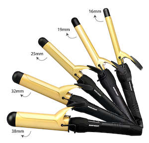 Silver Bullet Fastlane Ceramic Gold Curling Iron-32mm