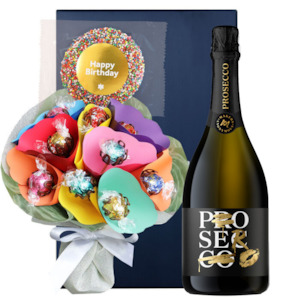 Happy Birthday Sparkling Bouquet Gift Hamper