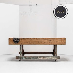 Sideboards: 1950s Industrial Workbench