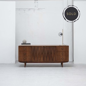 Sideboards: Late 1950's Diamond Credenza