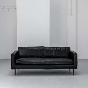 Octaaf 2.5 Seater Sofa - Black