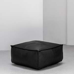 Large Octaaf Ottoman - Black