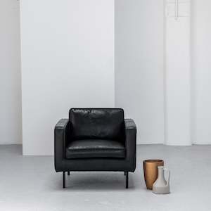 Octaaf Armchair - Black