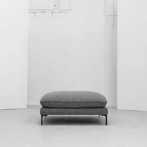 Sabine Ottoman - Charcoal