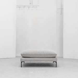 Sabine Ottoman - Stone Grey