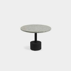 New: Melano Side Table Low - Grey + Terrazzo