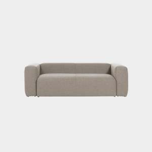 Blok 2 Seater Sofa - Light Biege