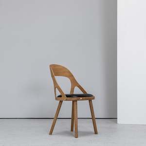 Colibri Dining Chair - Oak + Black