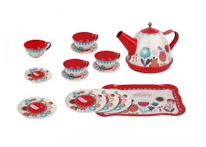 Royal Tin Tea Set 15pcs