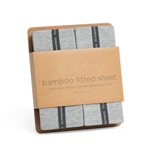 Bamboo Carry Cot Fitted Sheets (2pcs)