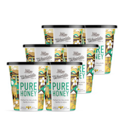 Honey manufacturing - blended: Waimete Pure Honey Carton (x6 1KG)