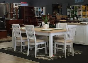 Furniture: Sicily 1.5m 7 Pce Dining Suite