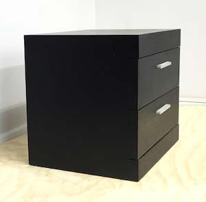 Furniture: Logan 2 Drw Bedside