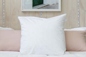 Synthetic fibre textile: 100% Cotton Pillowcases - Euro - Made in NZ