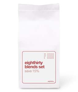 Coffee: eighthirty blend set – save 15%