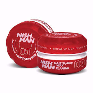 NISHMAN AQUA WAX 03 FLAMING 100ML