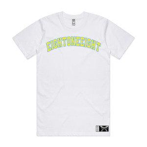 College Font tee