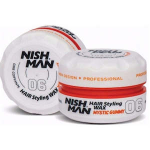 Hair Wax: NISHMAN AQUA WAX 06 MYSTIC GUMMY 100ML