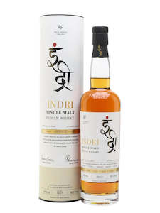 Indian Whisky: Indri Trini Three Wood Indian Single Malt Whisky 700ml