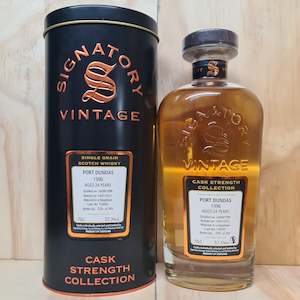 Port Dundas ' Signatory Cask Strength Collection ' 24 Year Old 1996 Gh…