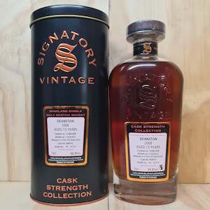 Deanston ' Signatory Cask Strength Collection ' 13 Year Old 2008 First…