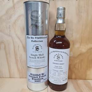 Unnamed Orkney Shery Cask ' Signatory ' 15 Year Old 2006 Whisky