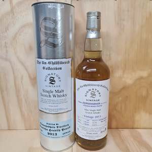 Bunnahabain Staoisha Heavily Peated ' Signatory ' 7 Year Old 2013 Whisky 700ml