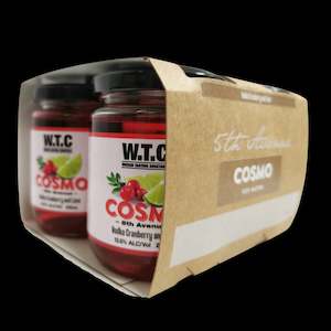 Ready To Drink: WTC 5th Ave Cosmo 4 x 210ml Jars