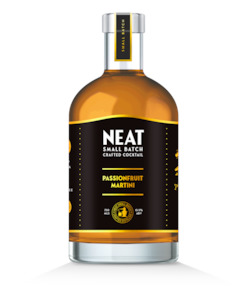 Ready To Drink: Neat Small Batch Passionfruit Martini 750ml