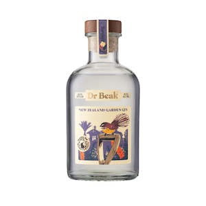 New Zealand Gin: Dr Beak Garden Gin Limited Release 500ml