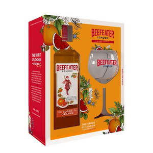 Beefeater Blood Orange Gin & Copa Glass Gift Pack 700ml