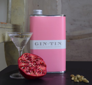 Gin in a Tin No.10 Pomegranate Raspberry Cardamom 500ml