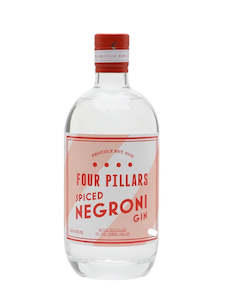 Aussie Gin: Four Pillars Spiced Negroni Gin 200ml