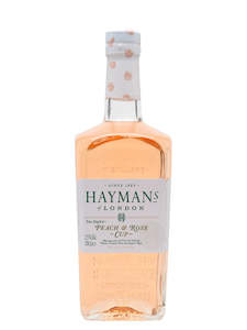 England Gin: Hayman's Peach and Rose Cup 700ml