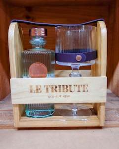 Le Tribute Gin With Balloon Glass  Crate 700ml