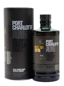 Bruichladdich Distillery Collection: Port Charlotte 2010 OLC:01 Heavily Peated