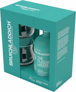 Bruichladdich The Classic Laddie Gift Pack with 2x Glasses 700ml