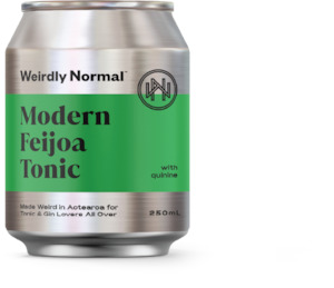 Weirdly Normal Modern Feijoa Tonic 250ml Can x 4