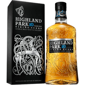 Highland Park 10 Year Old Viking Scars Scotch Whisky 700ml